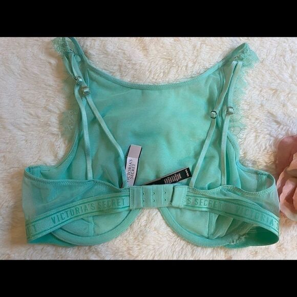 🛍Victoria’s Secret Monowire sheer floral Bra 32B - Picture 6 of 9